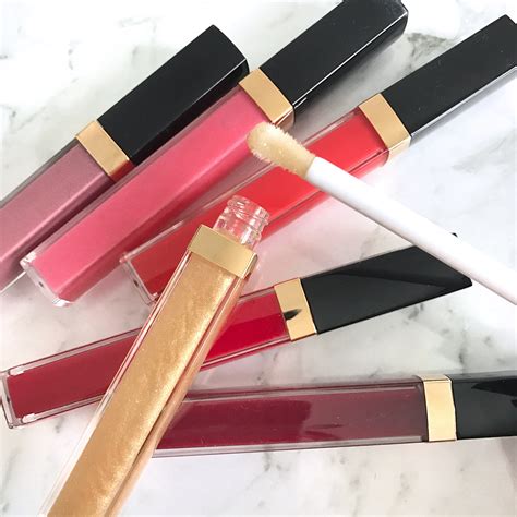 chanel rouge coco gloss.